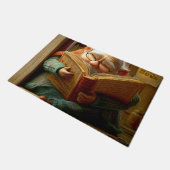 Man voor lezen deurmat (Schuin)
