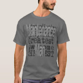 Man voor onderhoud t-shirt (Voorkant)