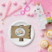 Man voor papieren Borden Bordje (Feest)