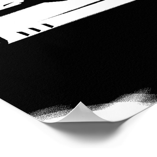 Man voor reizen poster (Hoek)