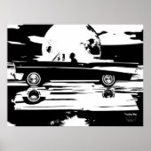 Man voor reizen poster (Voorkant)