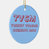 Man voor volumeregeling Turkije Keramisch Ornament (Rechts)