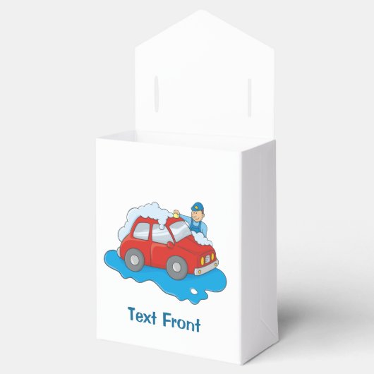 Man voor wasgoed bedankdoosjes (Geopend)