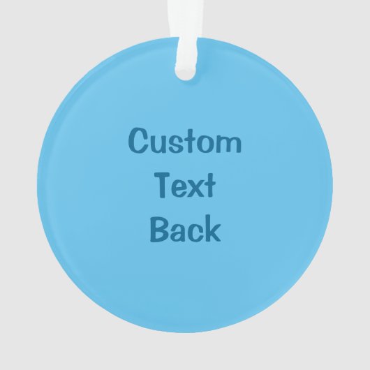 Man voor wasgoed ornament (achterkant)