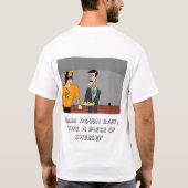 Man VOORZIJDE T-shirt (Achterkant)