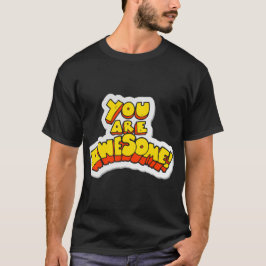 man vriendelijkheid t-shirt