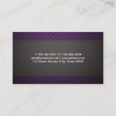 Man vrouw aan het werk | geschiktheid visitekaartje (Achterkant)