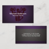 Man vrouw aan het werk | geschiktheid visitekaartje (Voorkant / Achterkant)