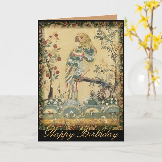 Man/Vrouw Verjaardag Kaart (Gele Bloem)