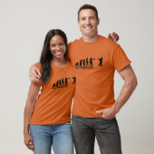 Man vs Zombie Evolution vrienden vriend T-shirt (Unisex)