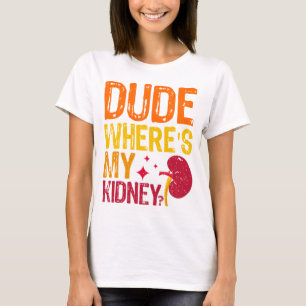 Man, waar is mijn niertransplantatie Nefrologie le T-shirt