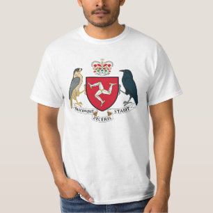 Man wapenmunt - Manx Emblem T-shirt