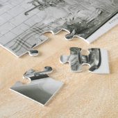 Man wasmachines legpuzzel (Zijkant)