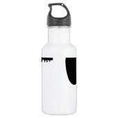 Man Waterfles (Achterkant)