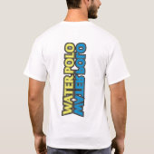 man waterpolo t-shirt (Achterkant)