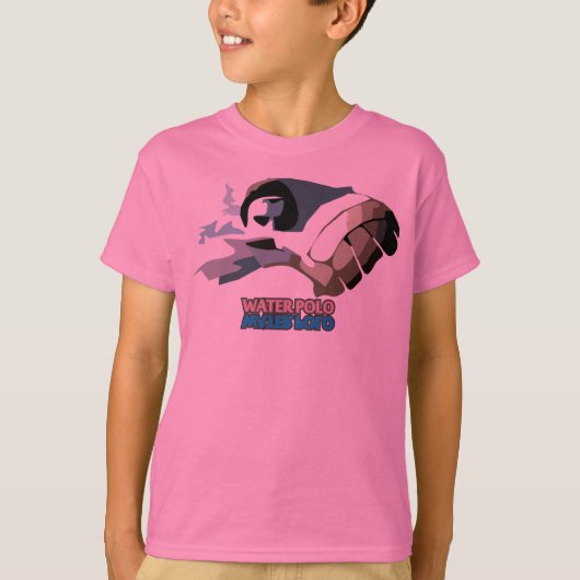 man waterpolo t-shirt (Voorkant)
