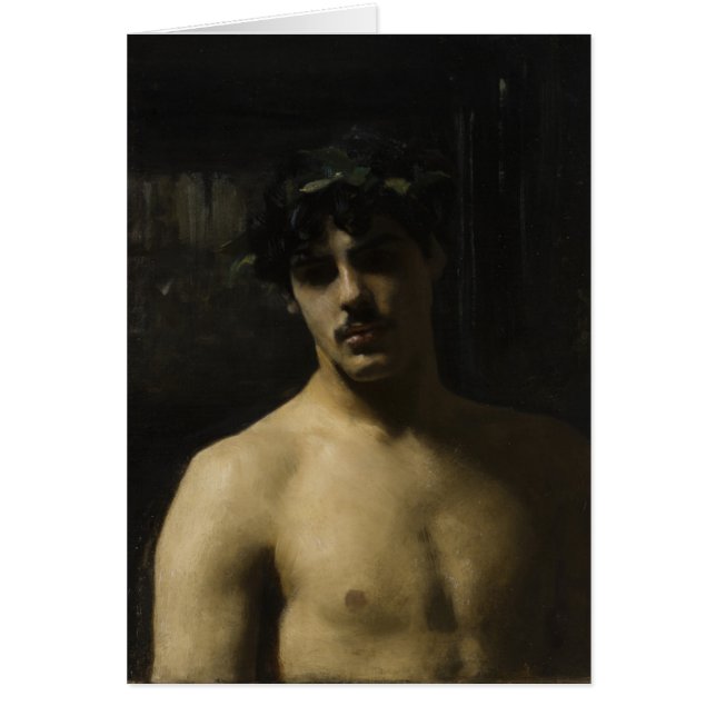 Man Wearing Laurels (Voorkant)