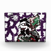 Man wintervreugde fotoblokken (Voorkant)