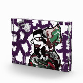 Man wintervreugde fotoblokken (Rechts)