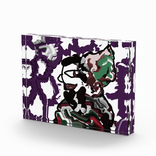 Man wintervreugde fotoblokken (Rechts)