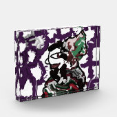 Man wintervreugde fotoblokken (Links)