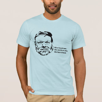 Man Wise Beard T-shirt