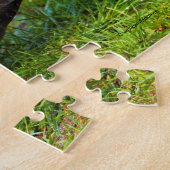 Man Wood Duck op Grass Legpuzzel (Zijkant)
