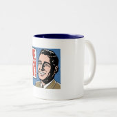 Man, WTF. Tweekleurige Koffiemok (Voorkant rechts)