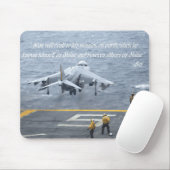 Man zal zijn missie op aarde waarmaken muismat (Met muis)