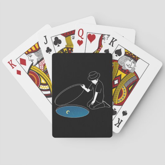 Man | Zazzle_Growshop. Pokerkaarten (Achterkant)