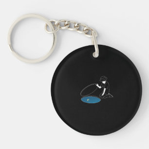 Man Zazzle_Growshop. Sleutelhanger