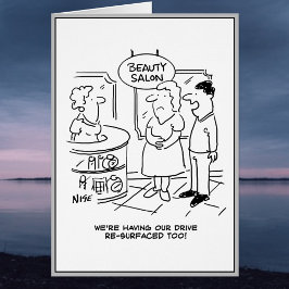 Man zegt dat we onze oprit opnieuw laten bestraten