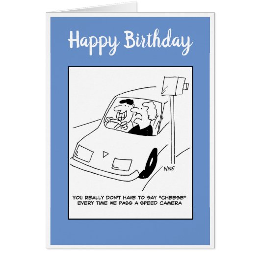 Man zegt "kaas" die een camera met een snelheid do (Voorkant)