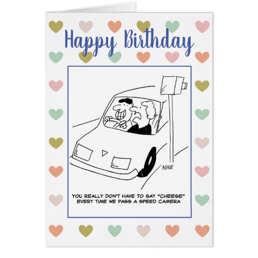 Man zegt "kaas" die een camera met een snelheid do (Voorkant)