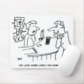 Man zoekt naar Flatter Barmaid Muismat (Met muis)