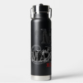 Mana Atua - goddelijke krachten - donker Waterfles (Voorkant)