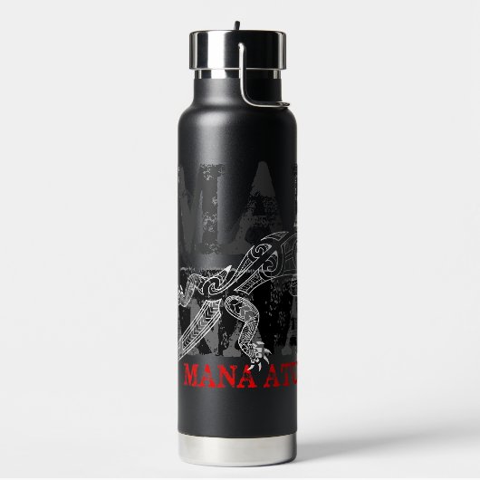 Mana Atua - goddelijke krachten - donker Waterfles (Links)