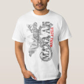 Mana Atua - Kracht van de goden - wit T-shirt (Voorkant)