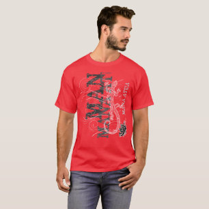 Mana Atua - Kracht van de goden (zilveren schrift) T-shirt