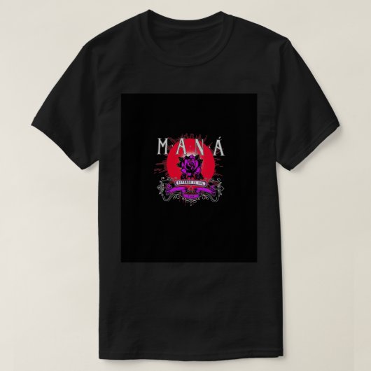 Maná band Graphic T-Shirt (Design voorkant)