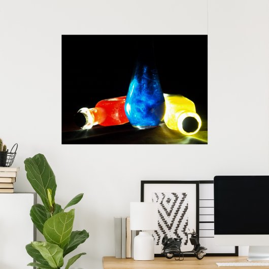 Mana, gezondheid, vermoeidheid poster (Thuiskantoor)