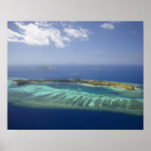 Mana Island, koraalrif, Mamanuca Islands Poster (Voorkant)