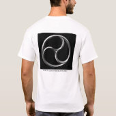 Mana Threads shirt - één zakdoekje logo, één achte (Achterkant)