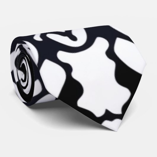 Manadala geometrische kunstvector stropdas (Opgerold)