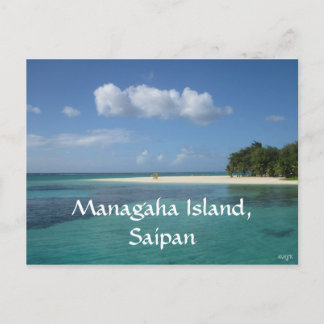 Managaha, Saipan Briefkaart