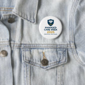 Managed Care Week 2025 - 2,25 inch knop Ronde Button 5,7 Cm (In situ)
