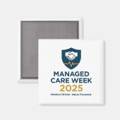 Managed Care Week 2025 - 2.25 Inch Magnet (Voorkant / Achterkant)