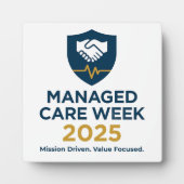 Managed Care Week 2025 - 5.25 x 5.25 with Easel Fotoplaat (Voorkant)