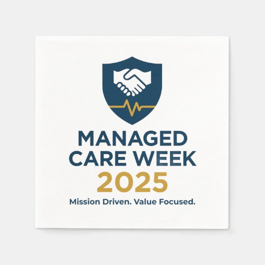 Managed Care Week 2025 - Cocktail Napkins Servet (Voorkant)