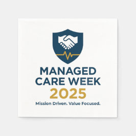 Managed Care Week 2025 - Cocktailservetjes Servet